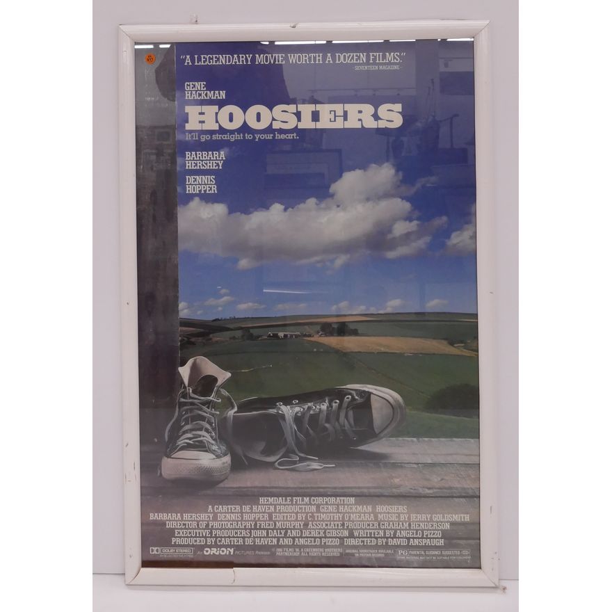 Hoosiers Framed Movie Poster- 31x27''