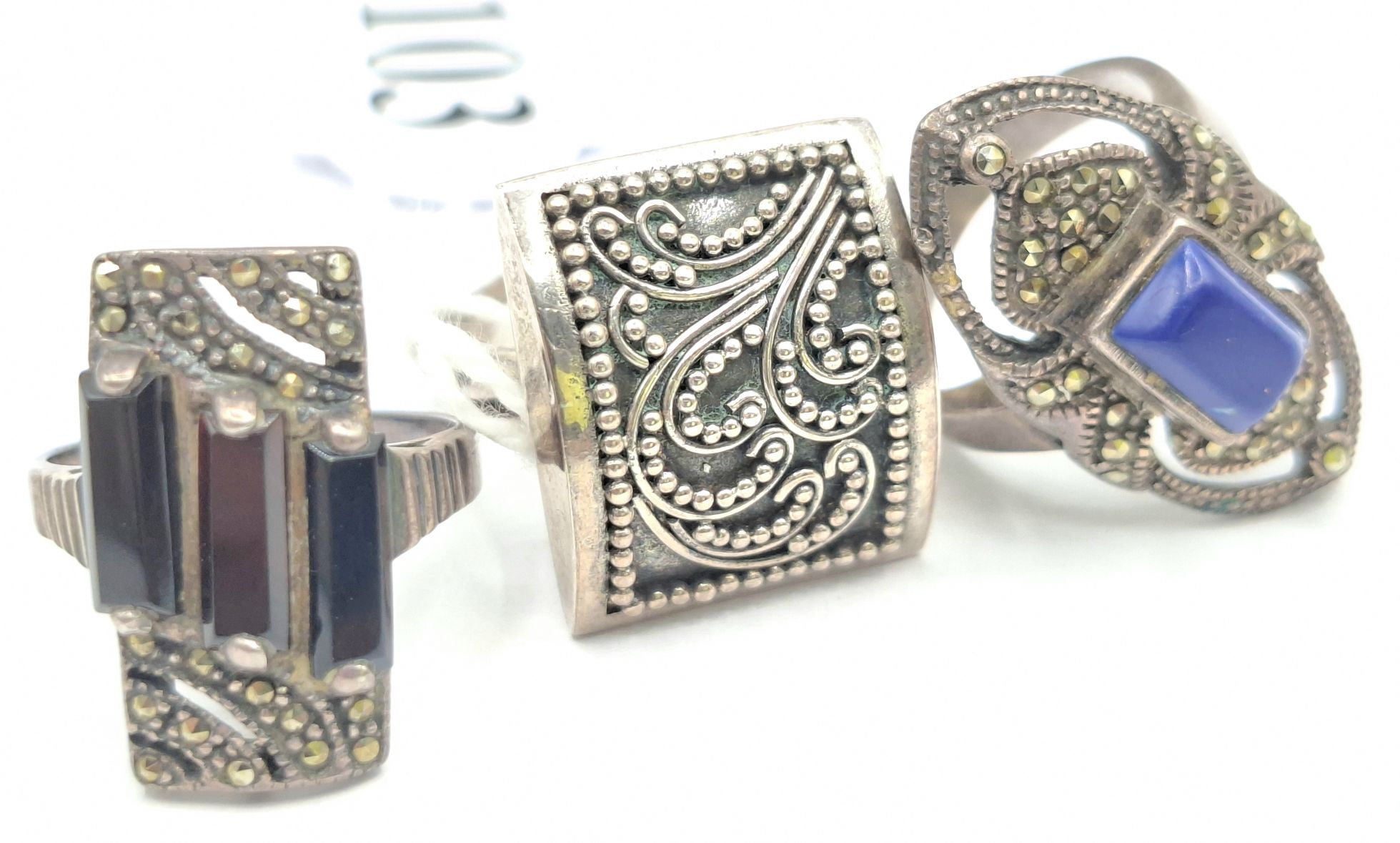 1103 · STERLING SILVER RINGS