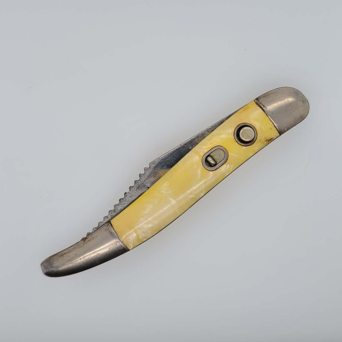 Vintage Hammer Brand Automatic Blade Pocket Knife