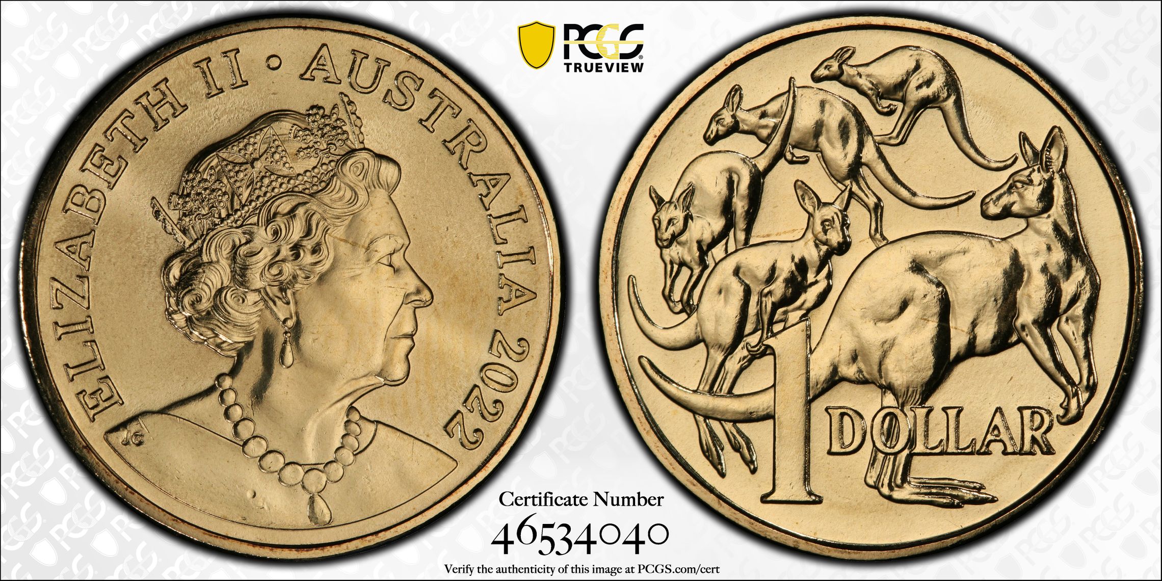 277 · One Dollar, 2022, PCGS MS68