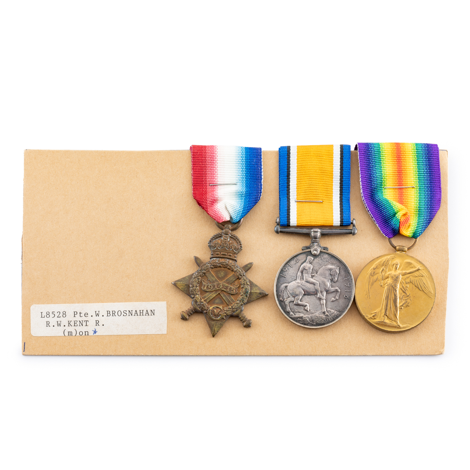 Great Britain, 1914 - 15 Star Trio, WWI,