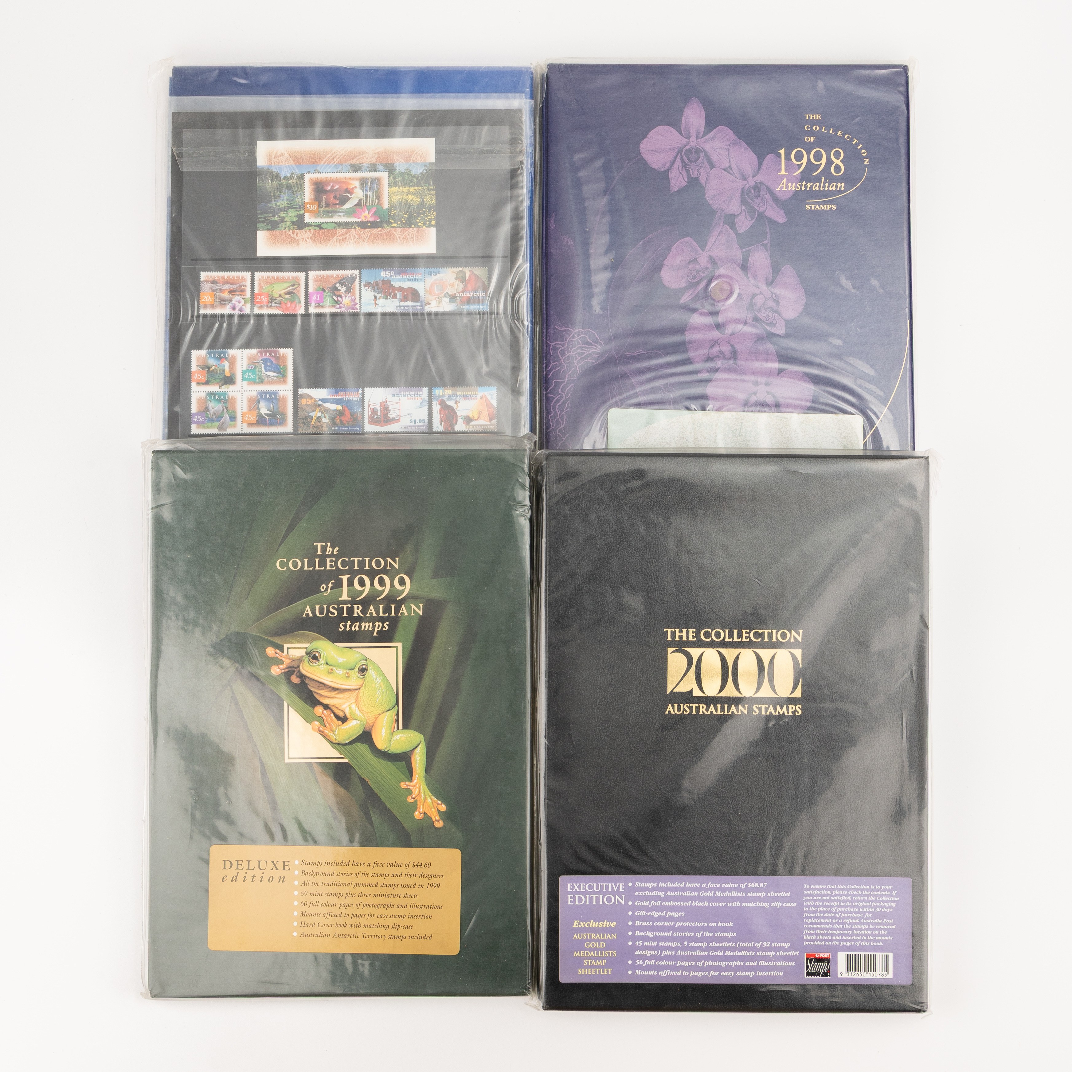 62 · Australia Post Year Albums, 1997 - 2000, UNC