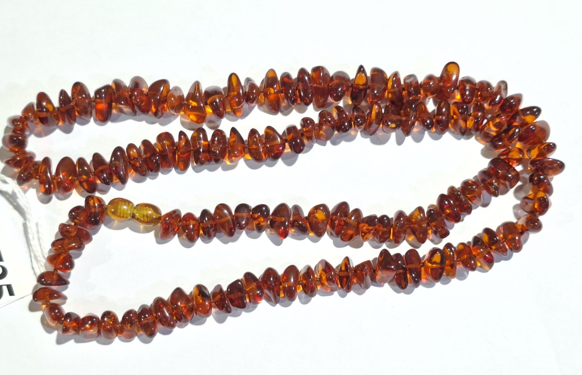 Amber Beaded Necklace