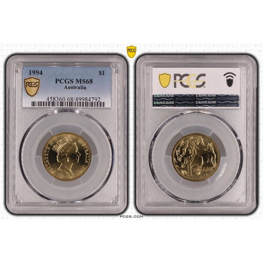 One Dollar, 1994, PCGS MS68