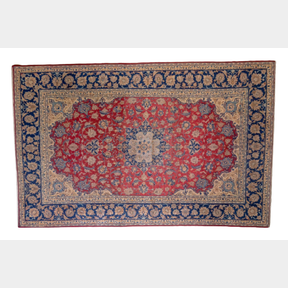 NAJAFABAD 390X290 (4X3M RUGS) BEAUTIFUL PIECE WITH AUTHENTIC MILD TONES. VINTAGE CONDITION. - 50698/564