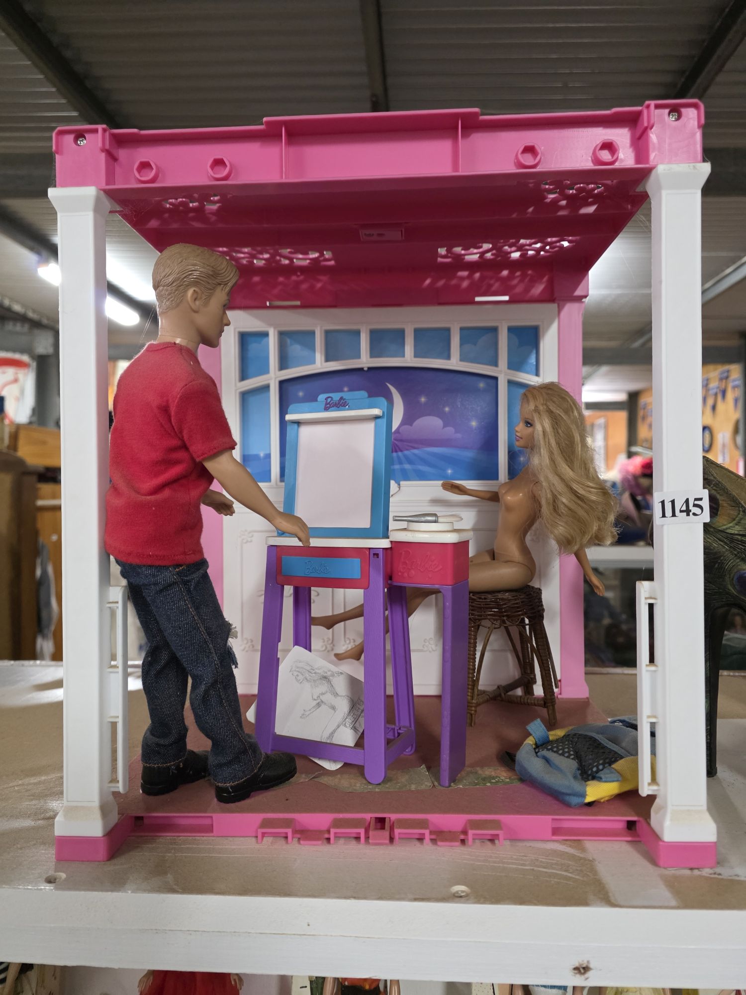 1145 · BARBIE ART STUDIO