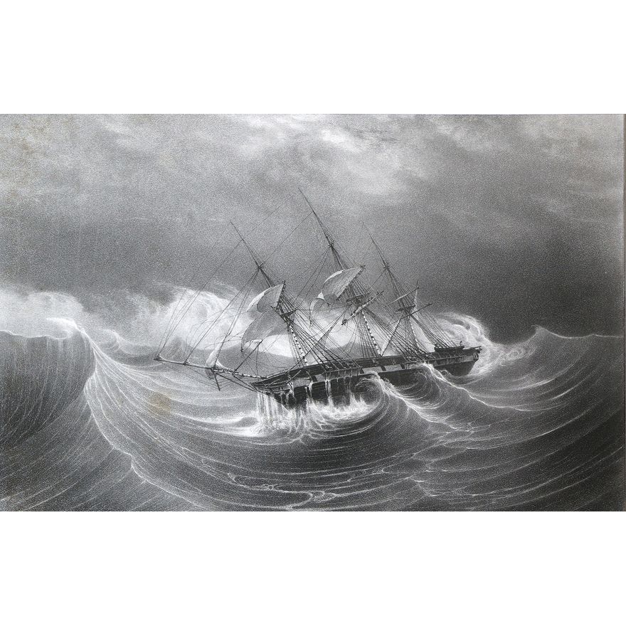 D'URVILLE DUMONT - La Corvette L'Astrolabe