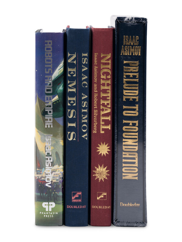 ASIMOV, Isaac. A group of 4 SIGNED LIMITED EDITIONS, comprising: 