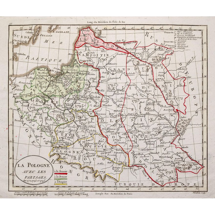 Alexandre Blondeau | La Pologne avec les Partages