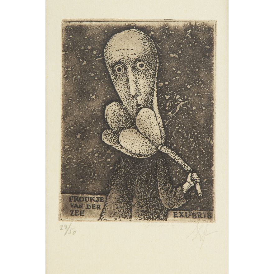 Stasys Eidrigevicius | Exlibris Froukje van der Zee