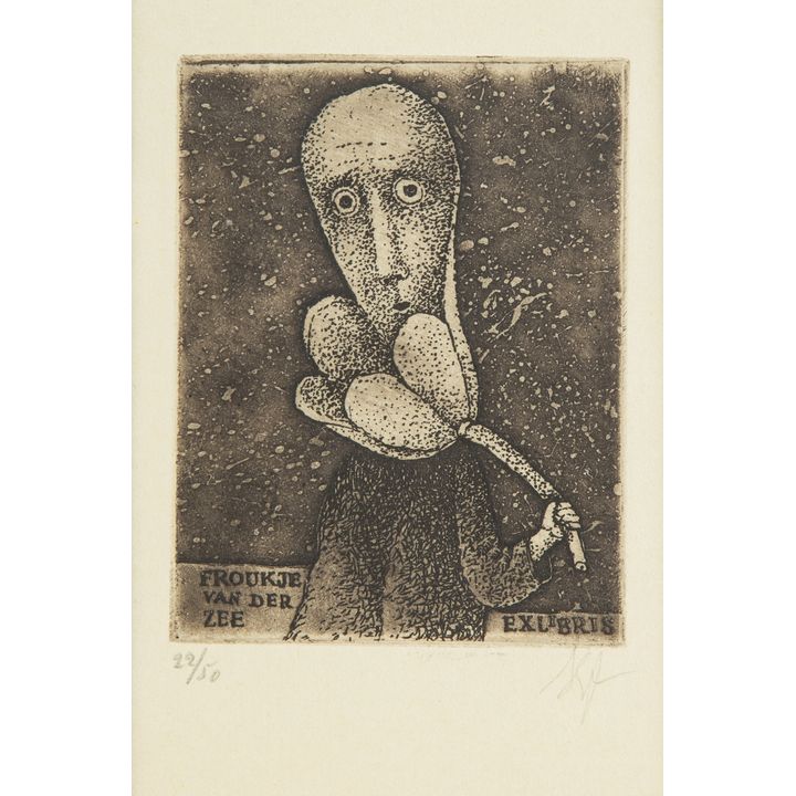 Stasys Eidrigevicius | Exlibris Froukje van der Zee
