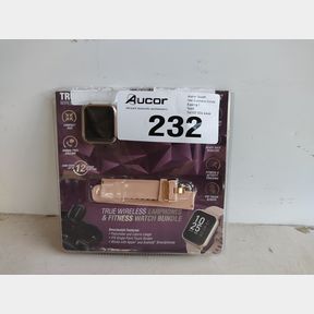 VOLKANO AQUARIUS TRUE WIRELESS SERENE WATCH SERIES BUNDLE - PINK / GOLD- NO EARPHONES