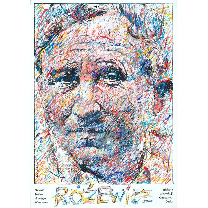 Waldemar Świerzy | Tadeusz Różewicz, projekt plakatu