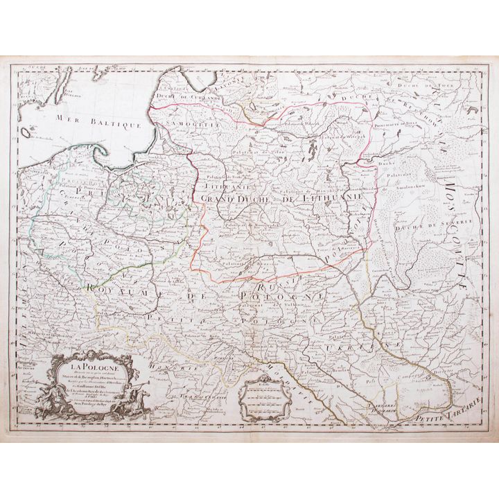 La Pologne dresée sur ce qu’en ont donne Starovolsk, Beauplan, Hartknoch...
