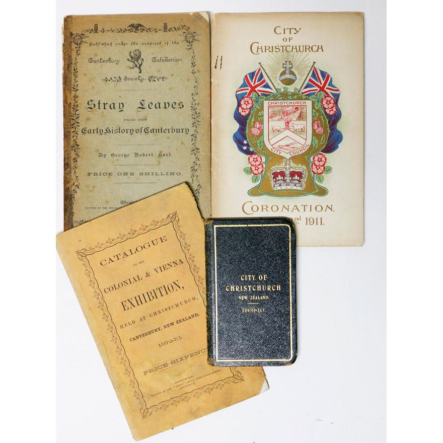 HART, GEORGE ROBERT [4 items], Stray Leaves from the Early History of Canterbury