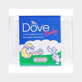 Dove Baby Cotton Wool Wands - 80s-50584/1088 B1(S7)