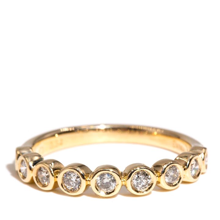 0.34 Carat Diamond 9ct Gold Ring,