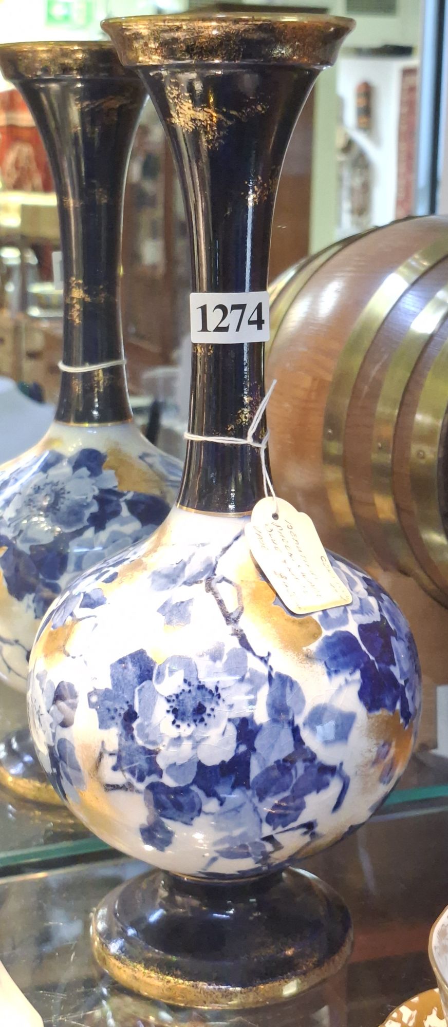 1274 · PHOENIX WARE 'WINDSOR' VASE