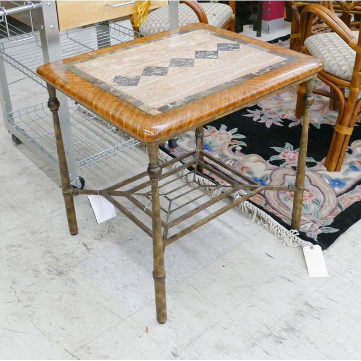 Hooker Designer Lamp Table- 26x28x24''