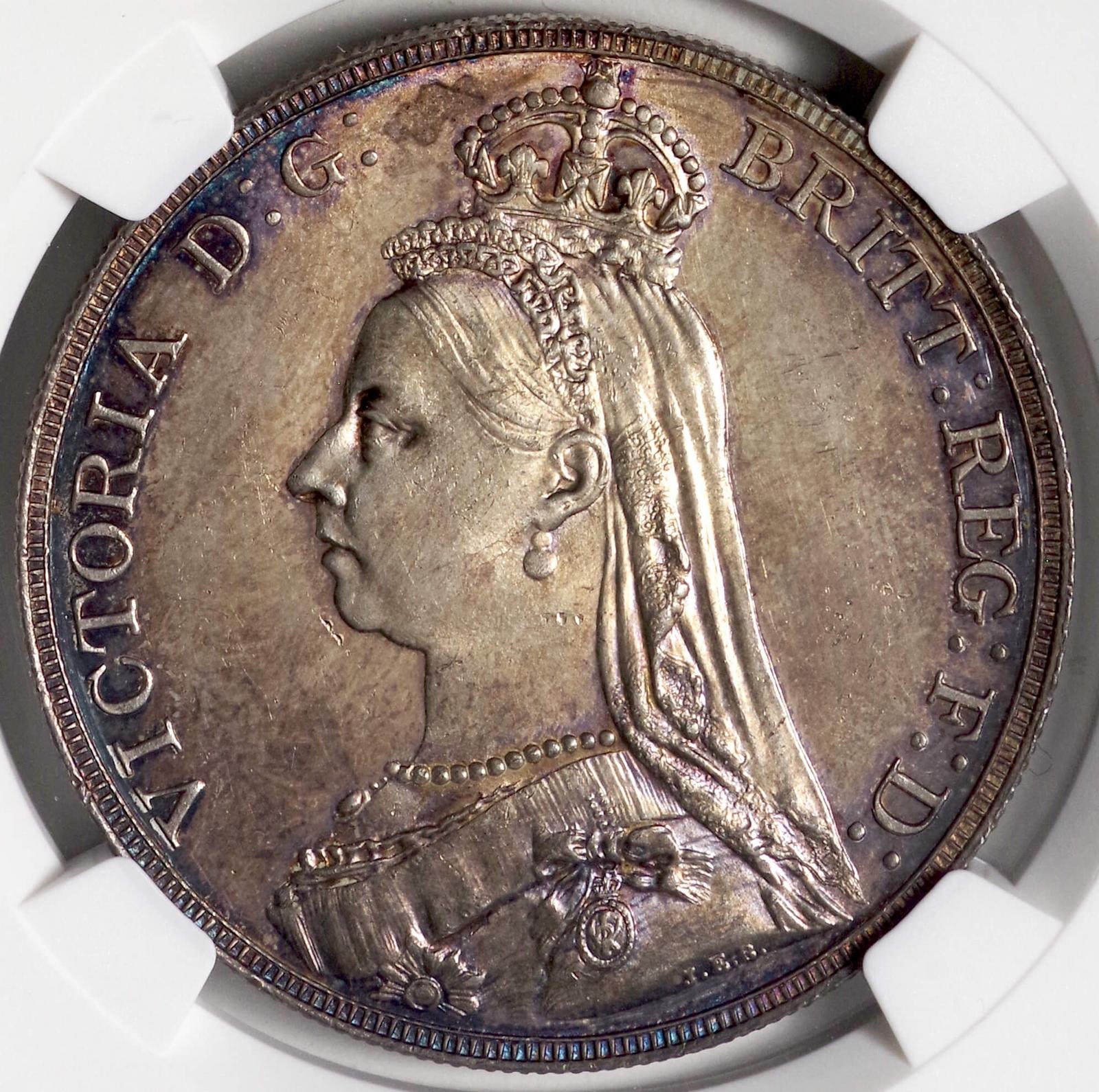 値下げ1887ヴィクトリア女王 ジュビリーヘッド1シリングAU DETAILS
