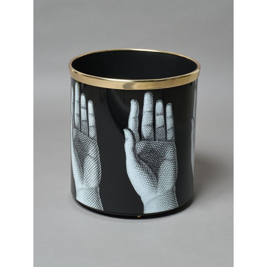 Fornasetti 'Mani paper basket'