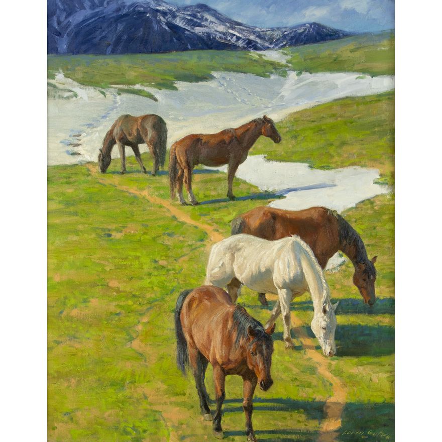 Loren Entz (1949-2022): Spring Pasture