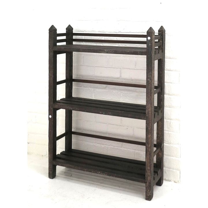 PAINTED THREE-TIER SHELF
