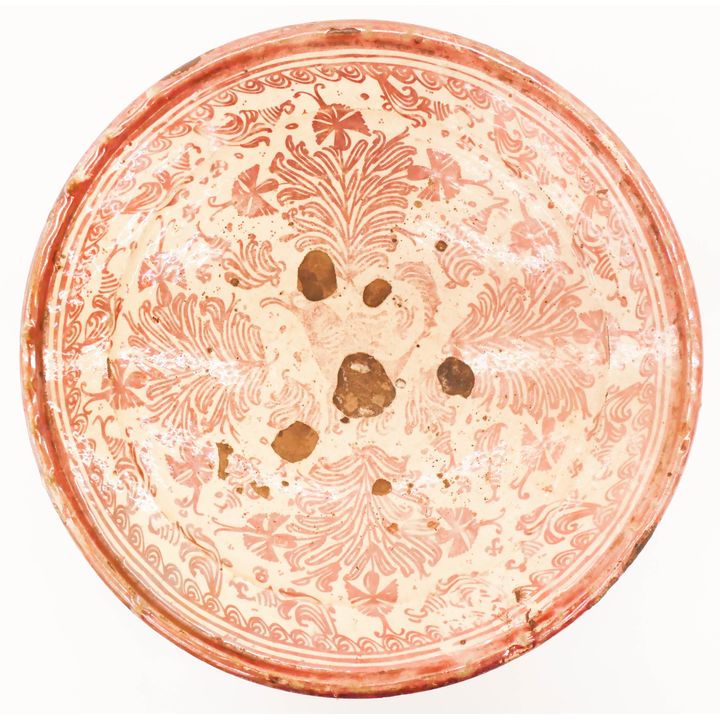 Hispano-Moresque 17th Cent. Luster Faience Bowl