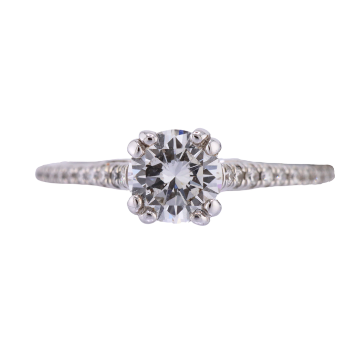 Anillo con diamante 0.55 ct.