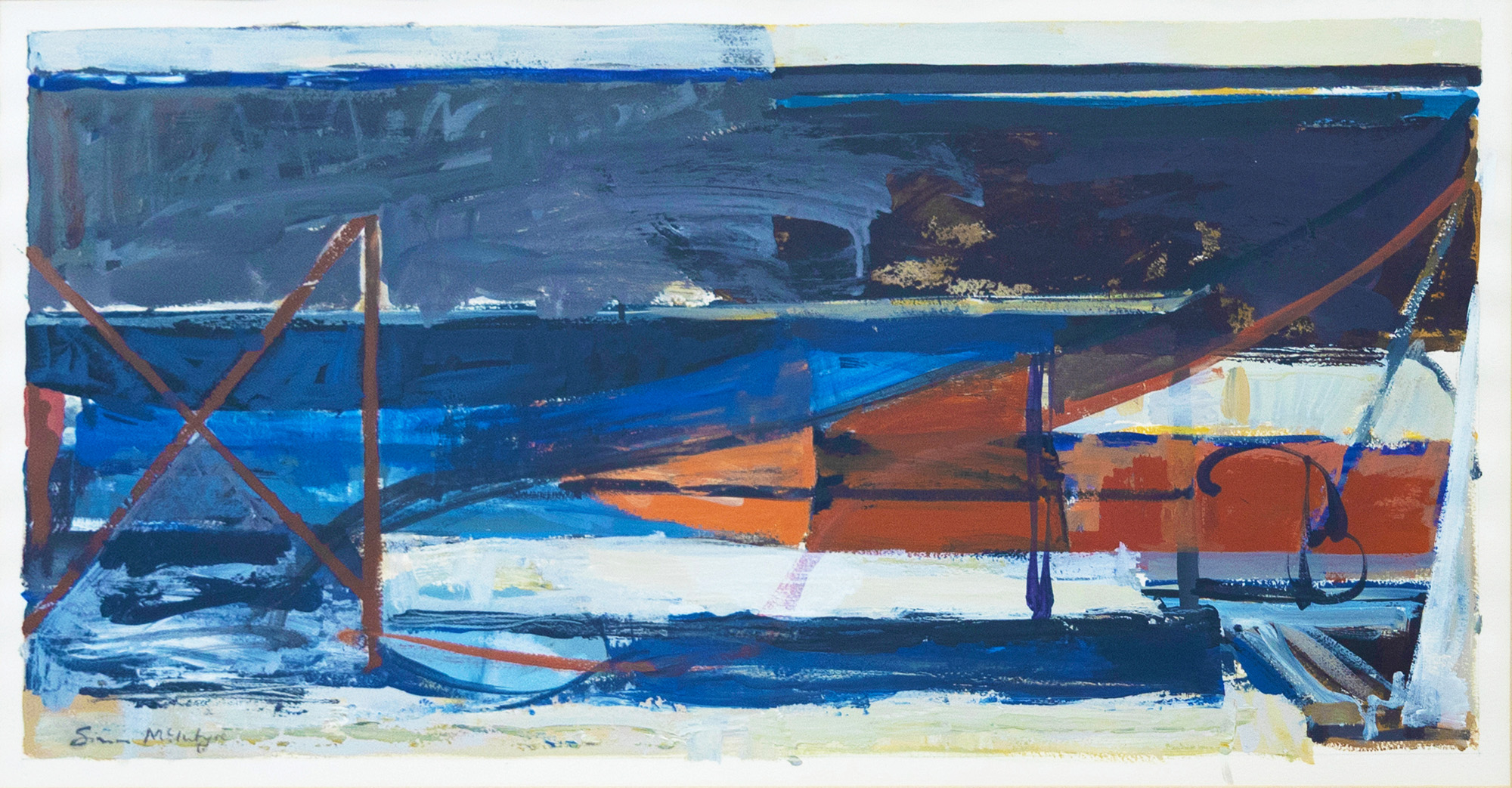 Simon McIntyre 'Untitled' — sold at auction in New Zealand for $700