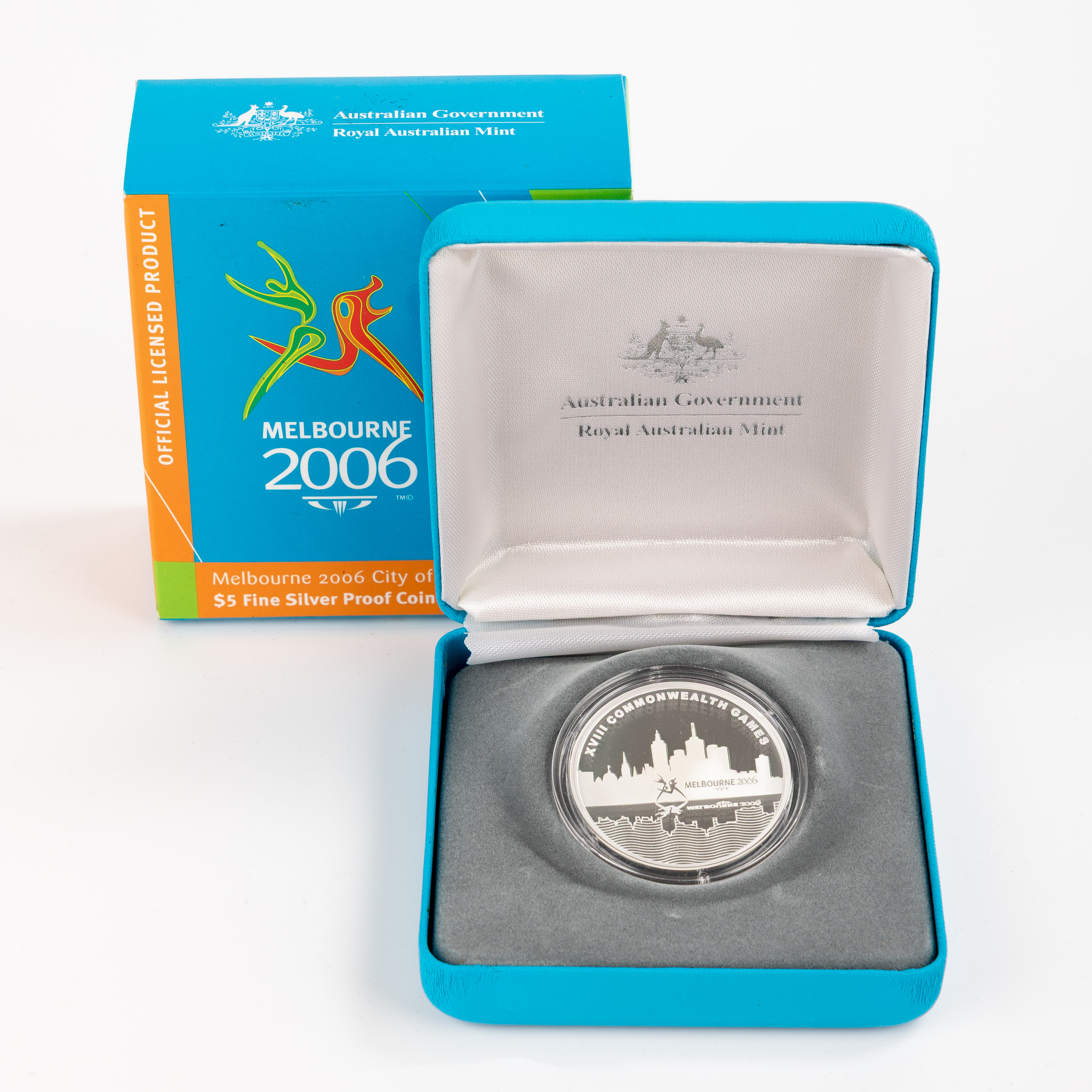45 · RAM - Melbourne XVIII Commonwealth Games, Five Dollars, 2006,  FDC