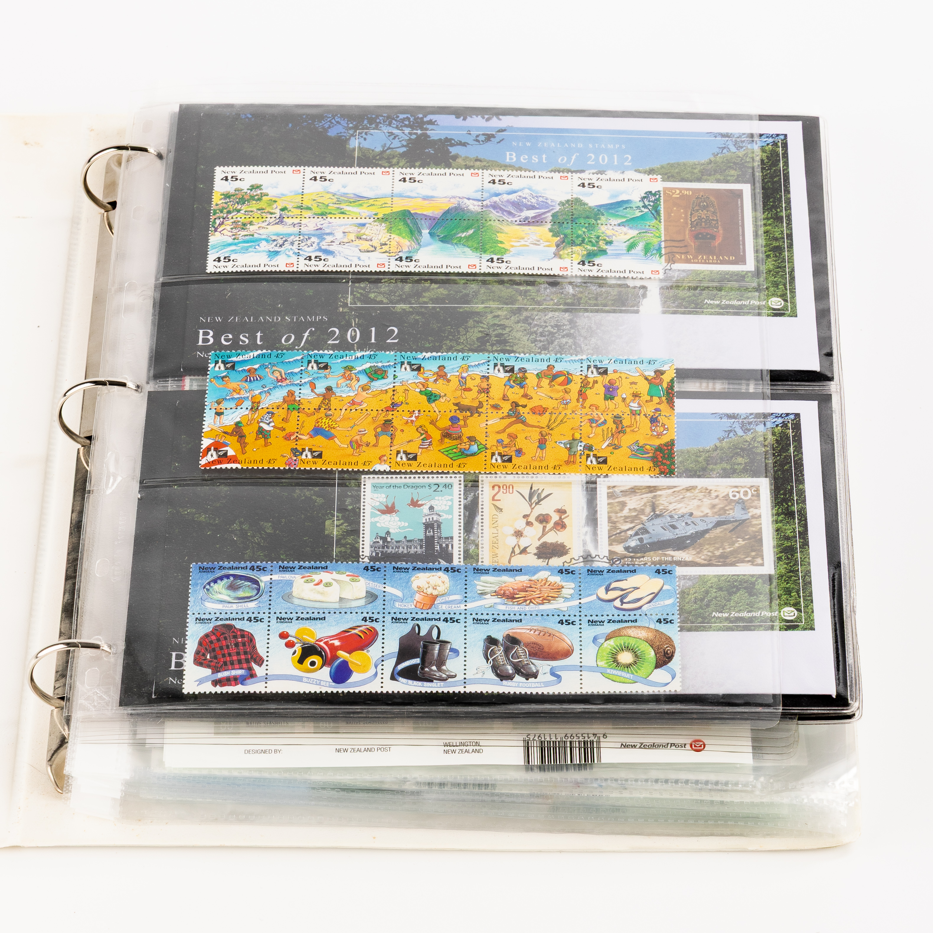 New Zealand, Stamp Accumulation, 2012 - 2024, UNC