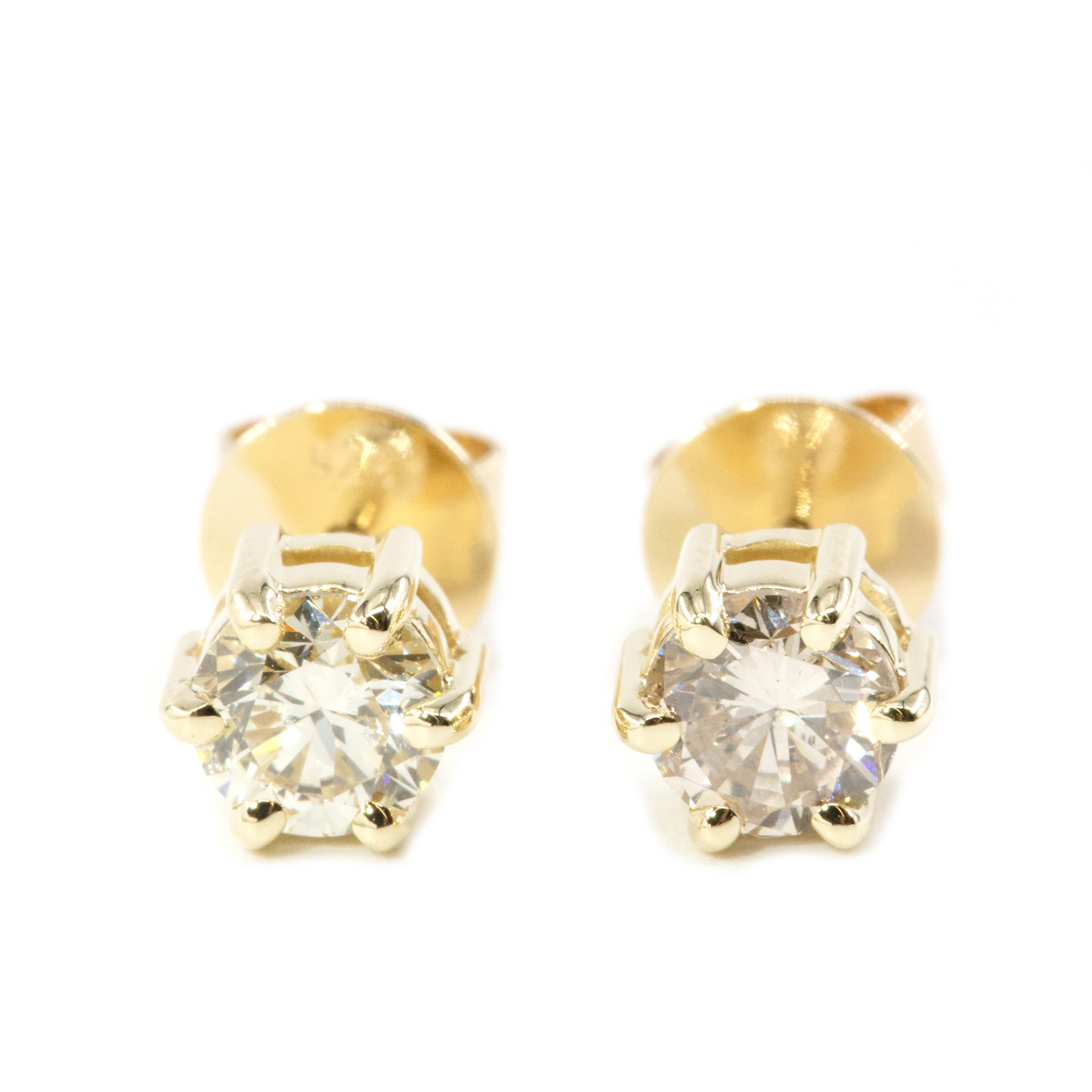 1.03 Carat Diamond Studs