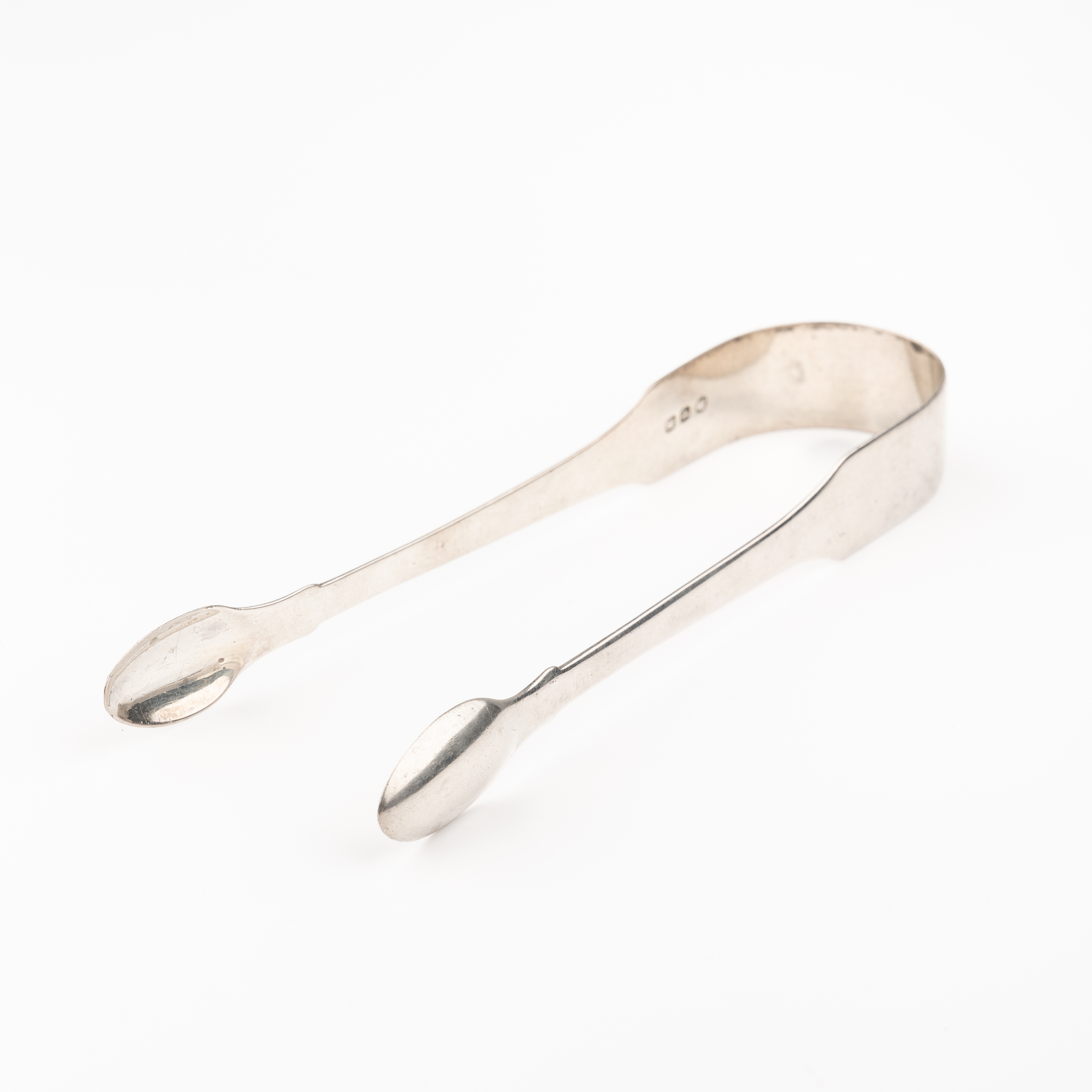 18 · Great Britain, George III, Silver Tongs, 1810