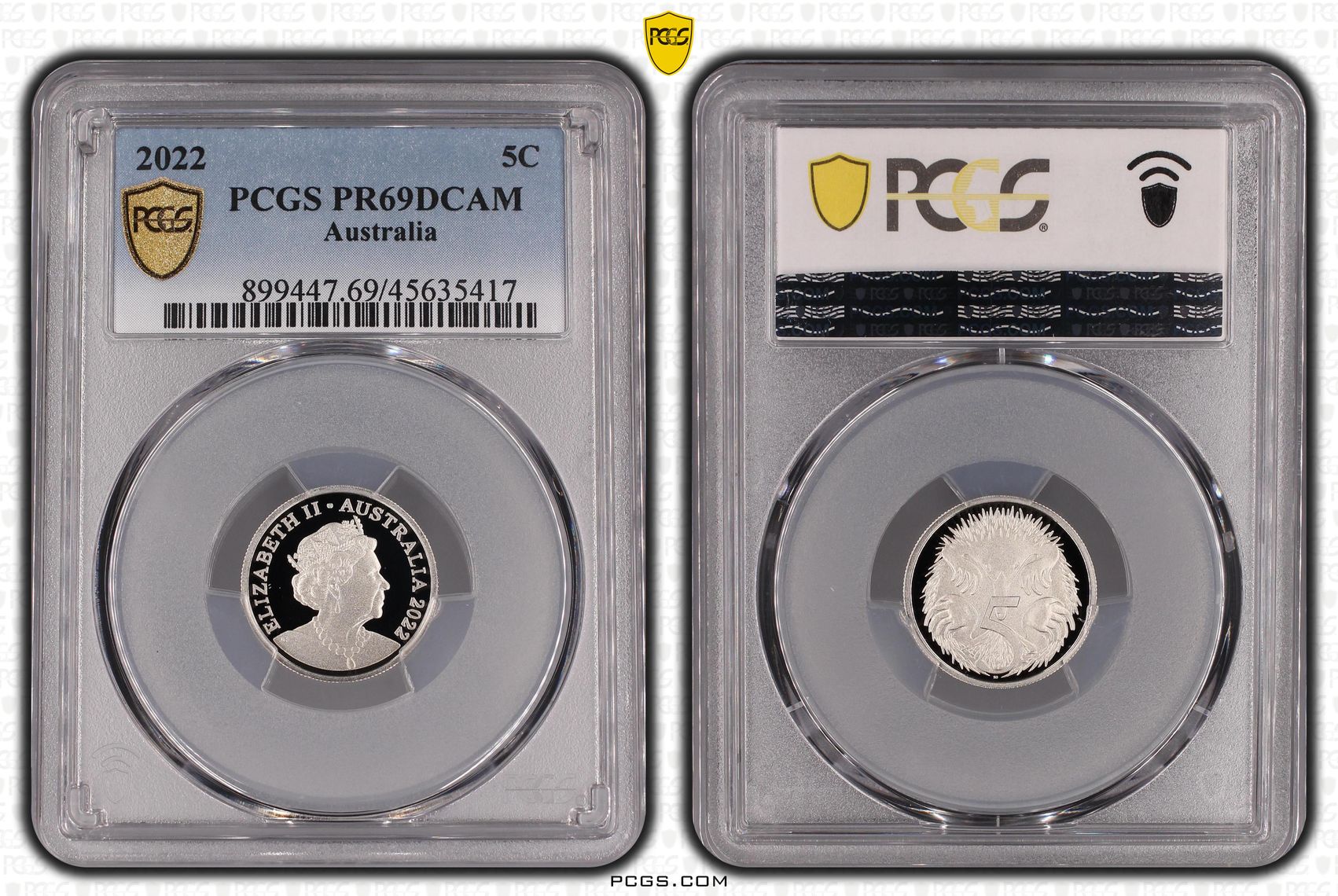 , Five Cent, 2022, PCGS PR69DCAM