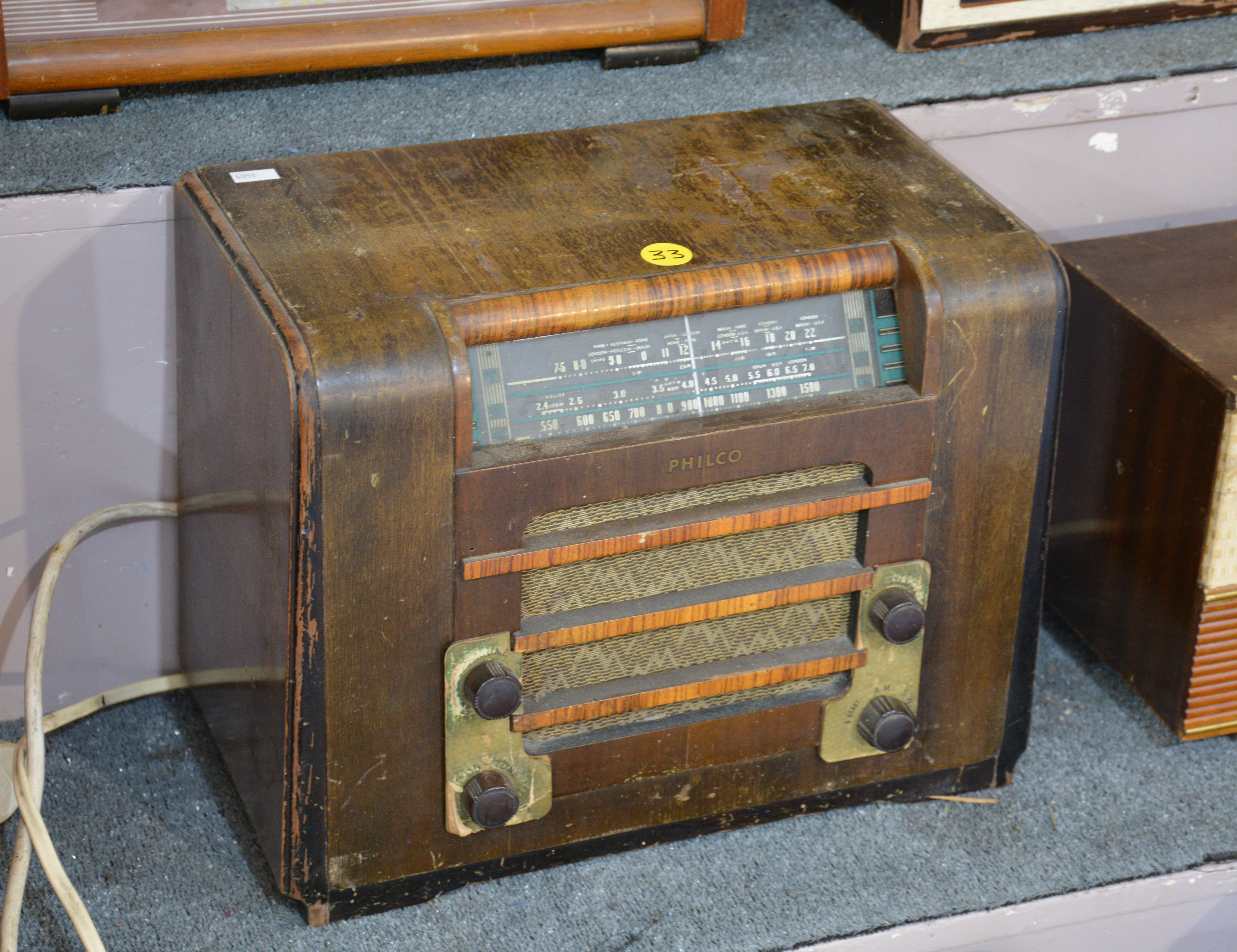 Vintage/Antique Philco Radio — NZ auction result