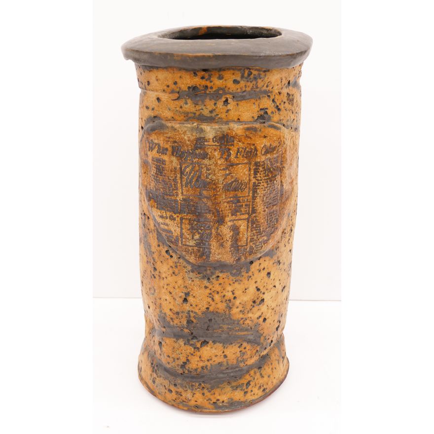 Howard Kottler ''What Happens to Flesh Color?'' Corn Cob Vessel