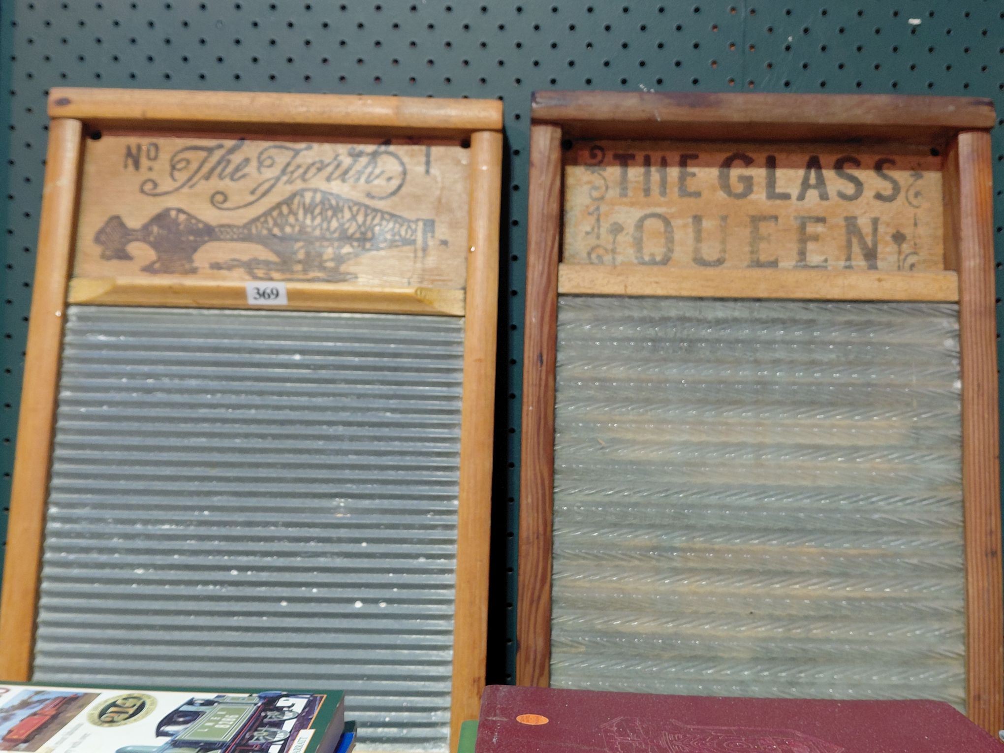 369 · TWO WASHBOARDS