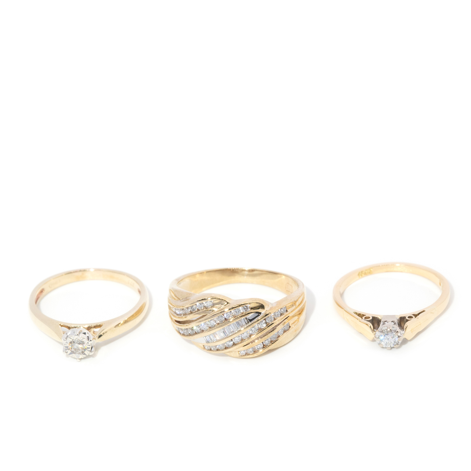 Three Diamond Rings