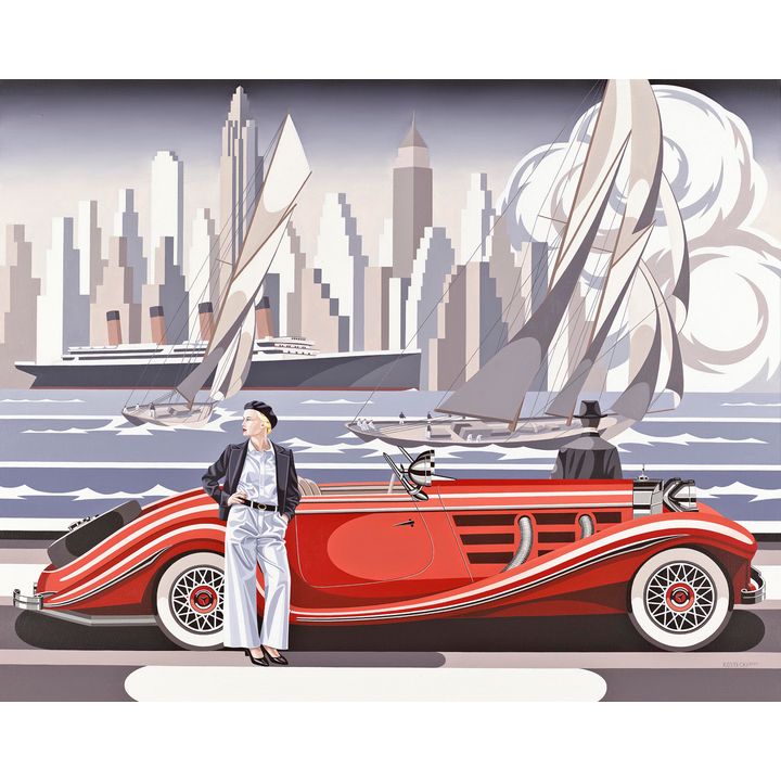 Tomasz Kostecki | Kobieta i Mercedes V, 2021