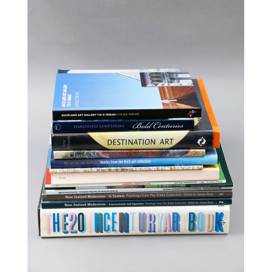 Thirteen publications on NZ and international art