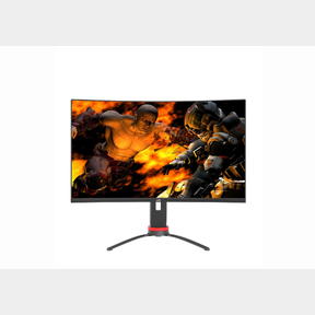 JVC 32” EDGELESS CURVED ADJUSTABLE QHD GAMING MONITOR LT-GN32525