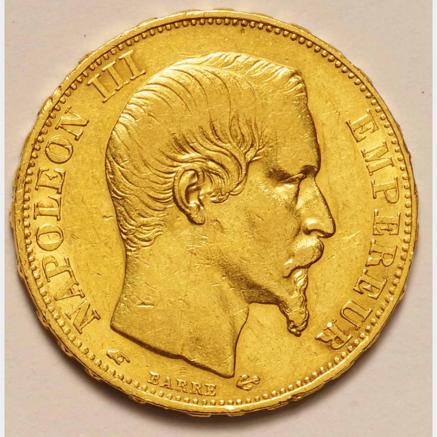 K21.6 ナポレオンⅢ 3世 有冠 1866年 20フラン金貨 | www 