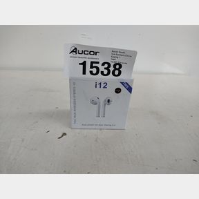 I12 TWS WIRELESS BLUETOOTH EAR PODS WITH CHARGING BOX- FAULTY