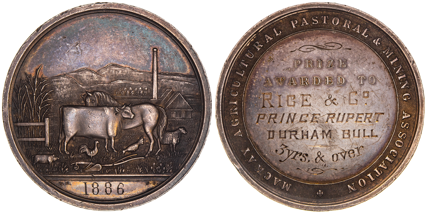 Mackay Agricultural Pastoral & Mining Association, 1886, aEF
