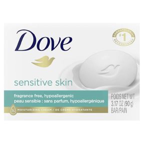 DOVE BAR SOAP FOR SENSITIVE SKIN 3.17 OZ (PACK OF 1)(PACKAGING MAY VARY)