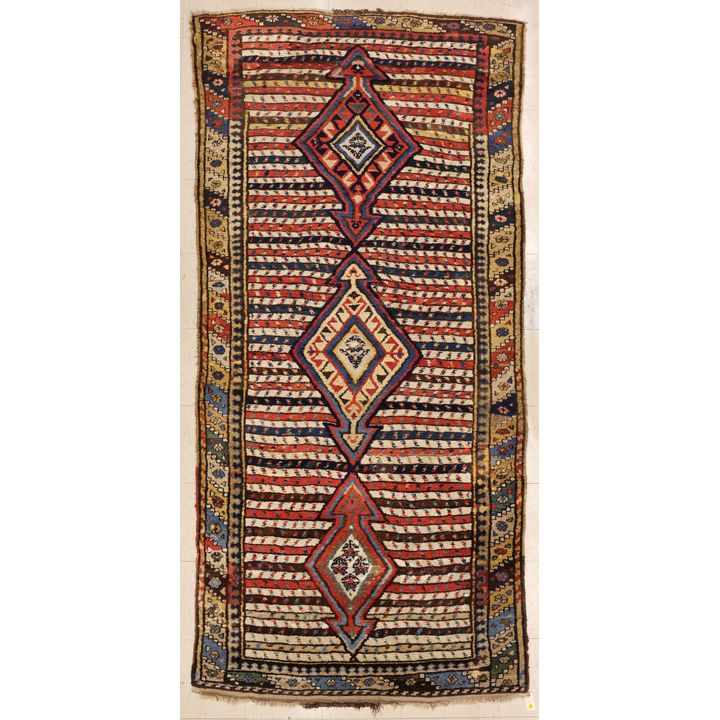 Antique Persian Kurd Oriental Rug