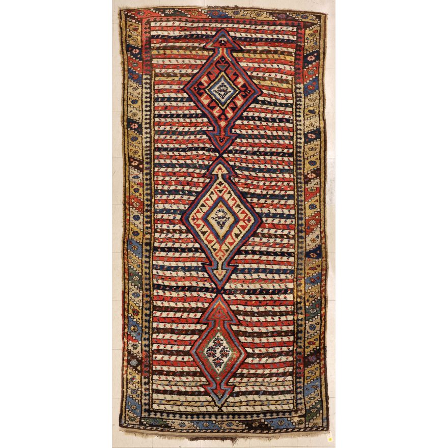 Antique Persian Kurd Oriental Rug