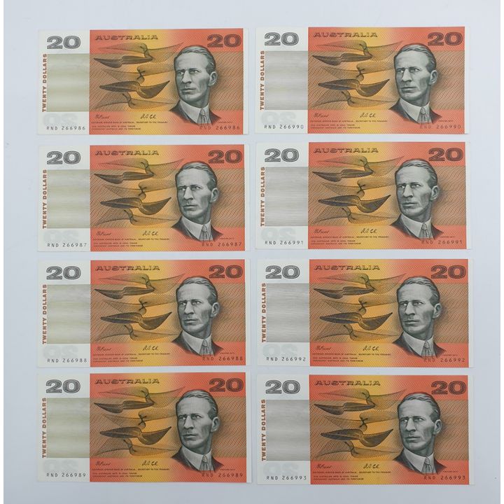 Consec. F/C $20 Notes