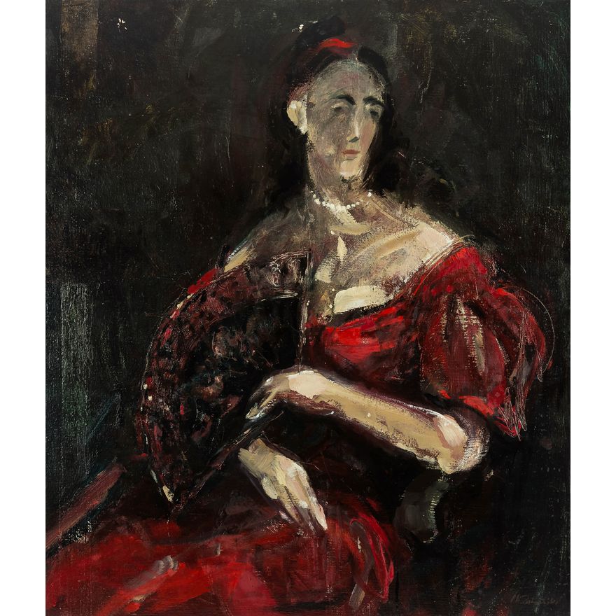 Marek Żuławski | Portret damy